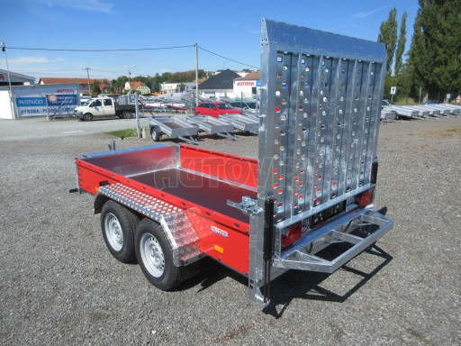 Přepravník mechanizace BT 3,5T 3,02x1,55/0,35 rampa* č.4