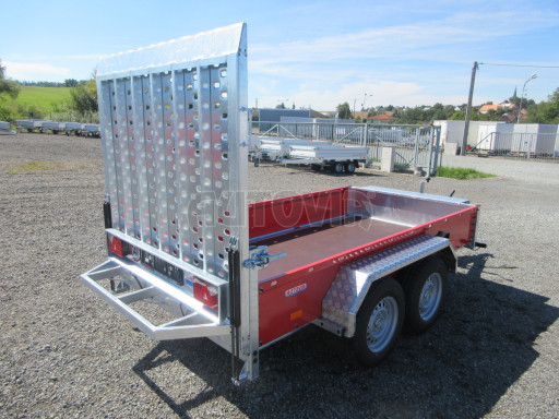 Přepravník mechanizace BT 3,5T 3,02x1,55/0,35 rampa* č.7