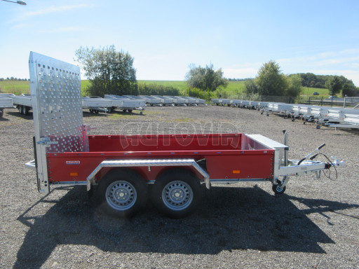 Přepravník mechanizace BT 3,5T 3,02x1,55/0,35 rampa* č.8