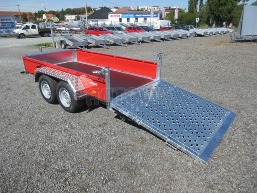 Přepravník mechanizace BT 3,5T 3,02x1,55/0,35 rampa* č.2
