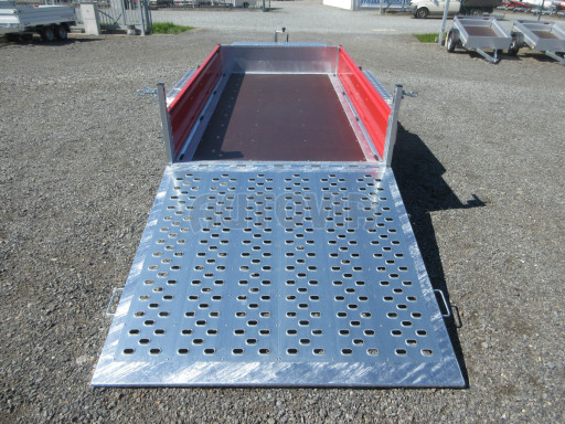 Přepravník mechanizace BT 3,5T 3,02x1,55/0,35 rampa* č.13