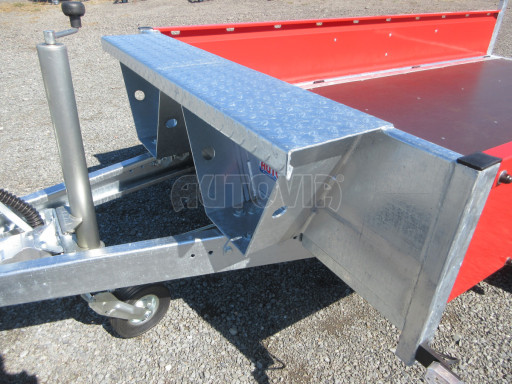 Přepravník mechanizace BT 3,5T 3,02x1,55/0,35 rampa* č.17