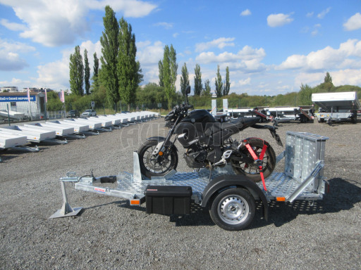 Přívěs na motorku MTV 750 kg 2,45x1,07 č.4