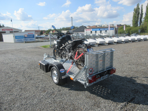 Přívěs na motorku MTV 750 kg 2,45x1,07 č.5