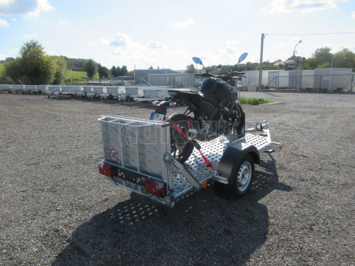 Přívěs na motorku MTV 750 kg 2,45x1,07 č.7