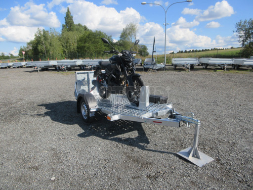 Přívěs na motorku MTV 750 kg 2,45x1,07 č.9