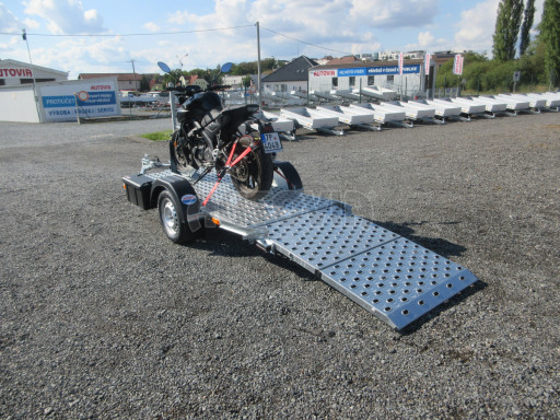 Přívěs na motorku MTV 750 kg 2,45x1,07 č.12