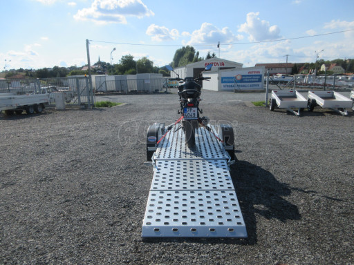 Přívěs na motorku MTV 750 kg 2,45x1,07 č.13