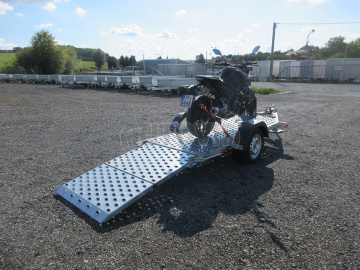 Přívěs na motorku MTV 750 kg 2,45x1,07 č.14