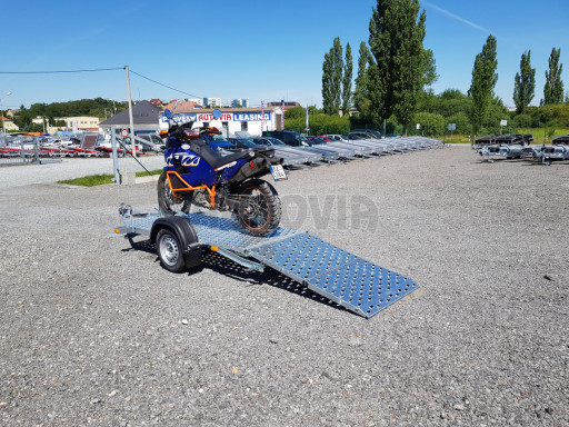 Přívěs na motorku MTV 750 kg 2,45x1,07 č.26