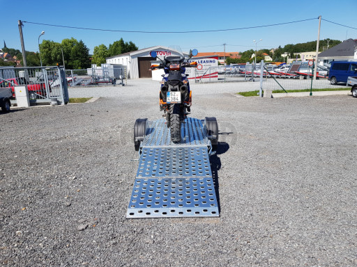 Přívěs na motorku MTV 750 kg 2,45x1,07 č.27