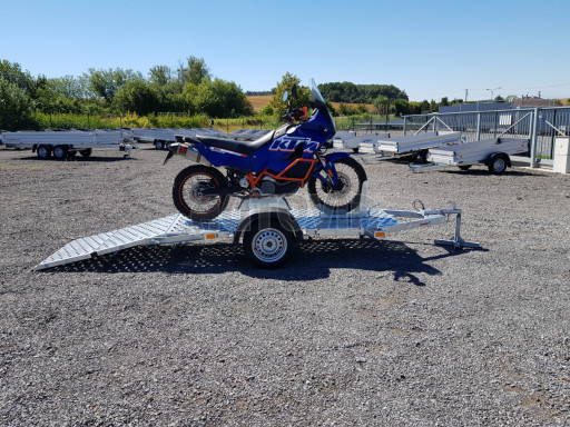 Přívěs na motorku MTV 750 kg 2,45x1,07 č.28