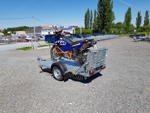 Přívěs na motorku MTV 750 kg 2,45x1,07 č.32