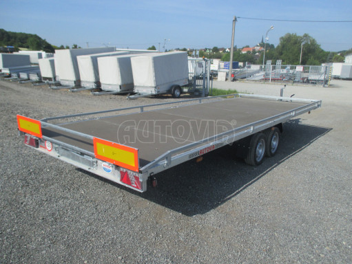 Hydraulicky sklopný přepravník AD 3,5T 6,13x2,09 PLATO