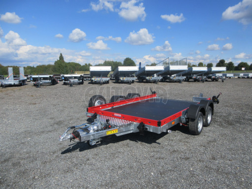 Hydraulicky sklopný přepravník HS 3,5T B2 3,45x1,86 ruč. RED č.2