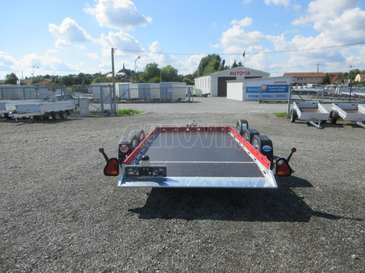 Hydraulicky sklopný přepravník HS 3,5T B2 3,45x1,86 ruč. RED č.8