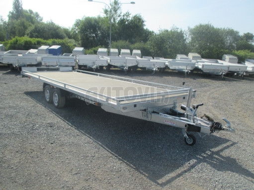 Hydraulicky sklopný přepravník AD 3,5T 6,13x2,09 PLATO