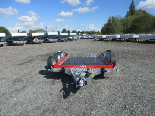 Hydraulicky sklopný přepravník HS 3,5T B2 3,45x1,86 ruč. RED č.12