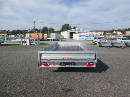 Přívěsný vozík v provedení valník VER 2,7T 5,03x2,06/0,30 č.5