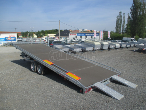 Hydraulicky sklopný přepravník AD 3,5T 6,13x2,09 PLATO