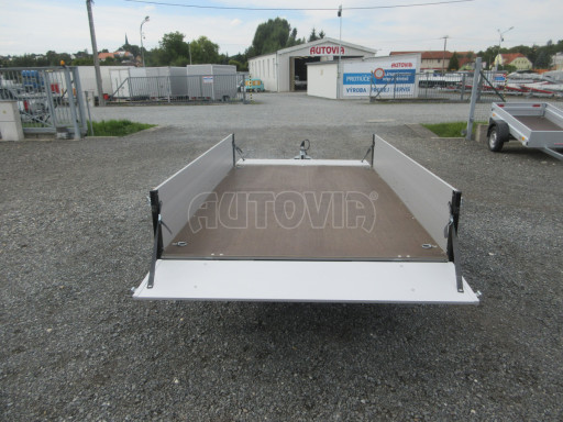 Bazarový PROFI valník ZV 27 ALU N1 2,51x1,49/0,35 POČ zesílená náprava
