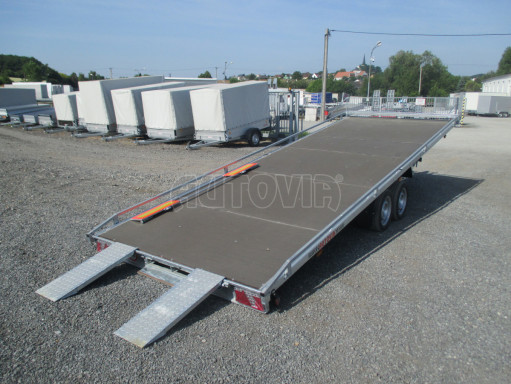 Hydraulicky sklopný přepravník AD 3,5T 6,13x2,09 PLATO