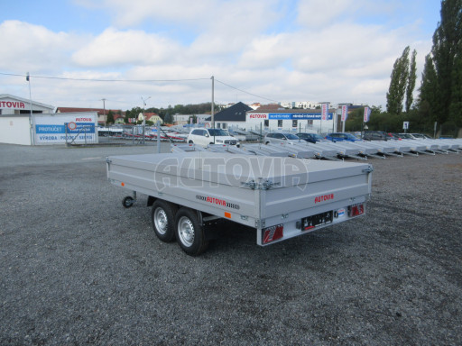 Přívěsný vozík ZV 32/35 2,7T B2 3,50x1,80/0,35