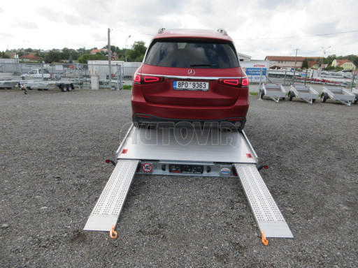 Plato pro převoz velkých vozidel JMB 3,5T B3 5,50x2,09 ALU kola č.5