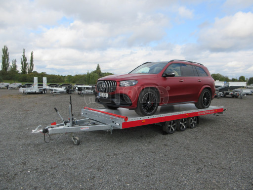 Plato pro převoz velkých vozidel JMB 3,5T B3 5,50x2,09 ALU kola č.11