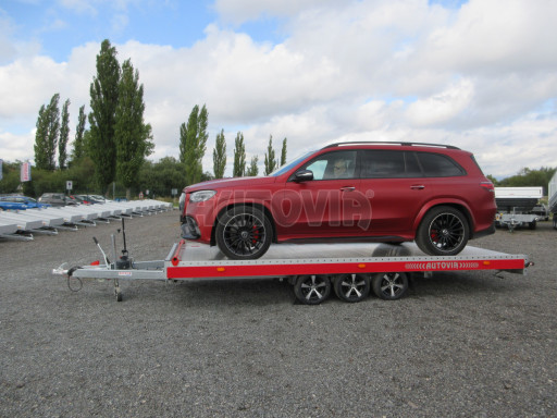 Plato pro převoz velkých vozidel JMB 3,5T B3 5,50x2,09 ALU kola č.12