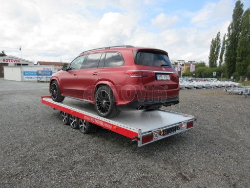 Plato pro převoz velkých vozidel JMB 3,5T B3 5,50x2,09 ALU kola č.13