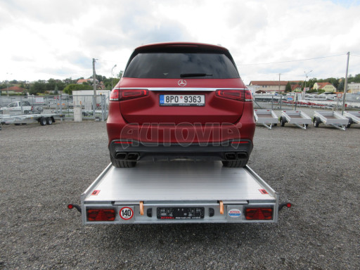 Plato pro převoz velkých vozidel JMB 3,5T B3 5,50x2,09 ALU kola č.14