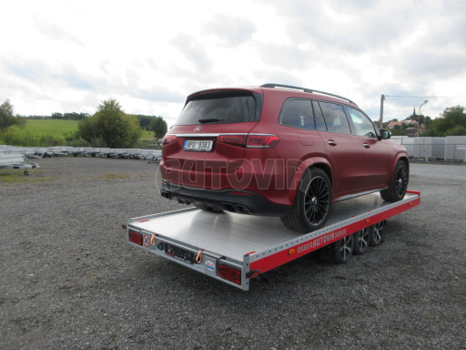 Plato pro převoz velkých vozidel JMB 3,5T B3 5,50x2,09 ALU kola č.15