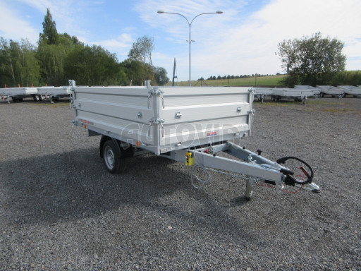 Sklápěcí přívěs VER SK 1,8T 2,65x1,55/0,30 el. nástavba č.9