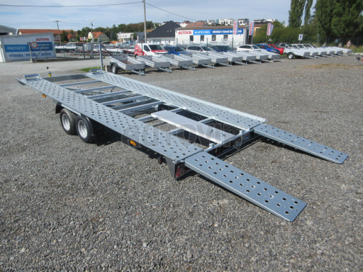 Sklápěcí přívěs pro přepravu aut BET 47 3,0T 4,70 x 2,02 č.35