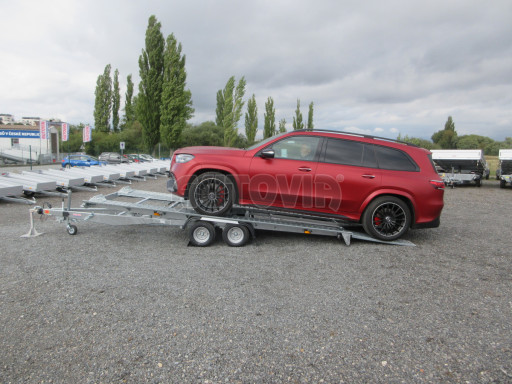 Sklápěcí přívěs pro přepravu aut BET 47 3,0T 4,70 x 2,02 č.3