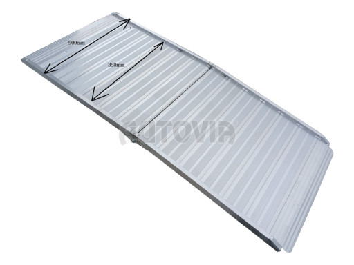Nájezdová rampa NRS-420, 2130x900 mm, (400 kg), skládací č.6