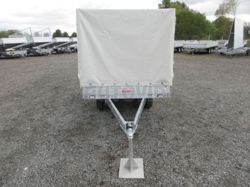Dvounápravový přívěs s plachtou ZV 22 750kg N2 2,55x1,50/1,35
