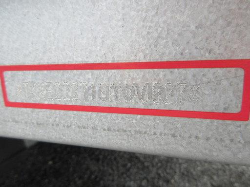 Dvounápravový přívěs s plachtou ZV 22 750kg N2 2,55x1,50/1,35