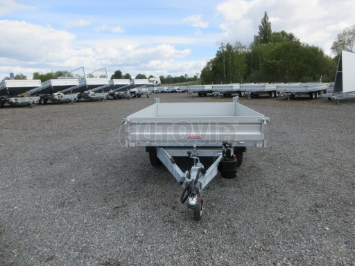 Sklápěcí přívěs VER SK 2,7T 2,65x1,76/0,30 ruč č.2