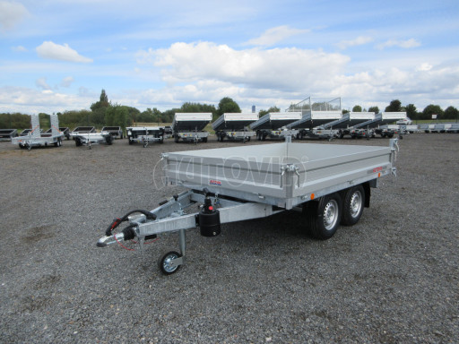 Sklápěcí přívěs VER SK 2,7T 2,65x1,76/0,30 ruč č.3