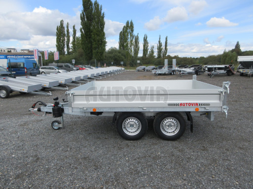 Sklápěcí přívěs VER SK 2,7T 2,65x1,76/0,30 ruč č.4