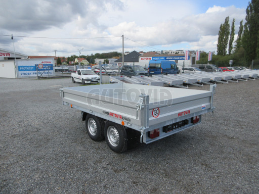 Sklápěcí přívěs VER SK 2,7T 2,65x1,76/0,30 ruč č.5