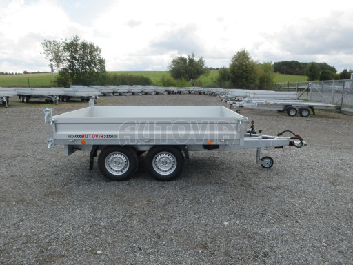 Sklápěcí přívěs VER SK 2,7T 2,65x1,76/0,30 ruč č.8