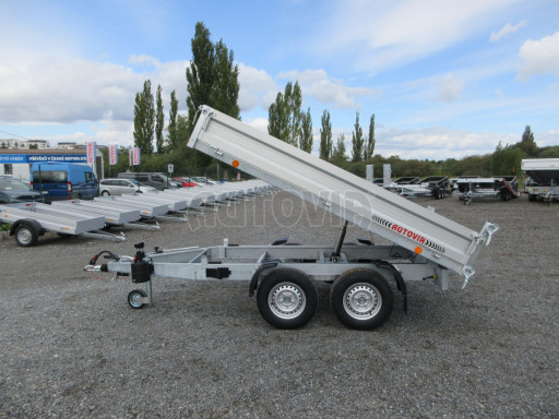 Sklápěcí přívěs VER SK 2,7T 2,65x1,76/0,30 ruč č.13