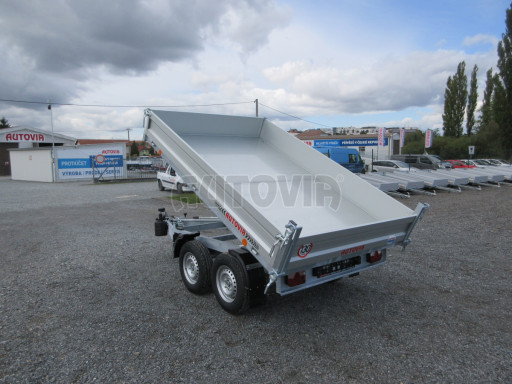 Sklápěcí přívěs VER SK 2,7T 2,65x1,76/0,30 ruč č.14