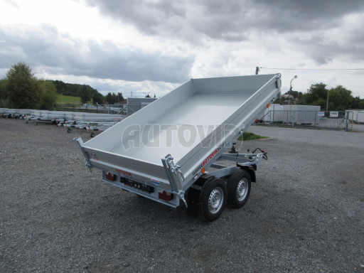 Sklápěcí přívěs VER SK 2,7T 2,65x1,76/0,30 ruč č.16