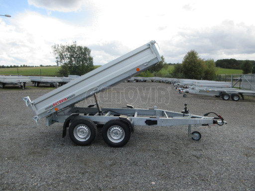 Sklápěcí přívěs VER SK 2,7T 2,65x1,76/0,30 ruč č.17
