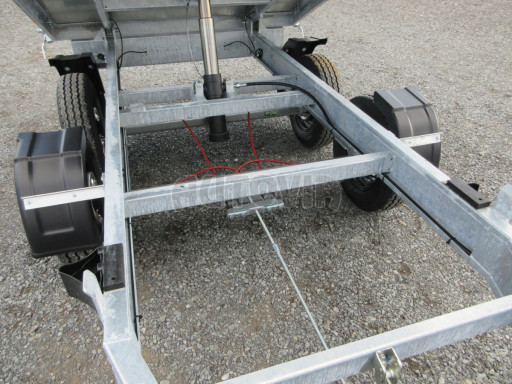 Sklápěcí přívěs VER SK 2,7T 2,65x1,76/0,30 ruč č.18