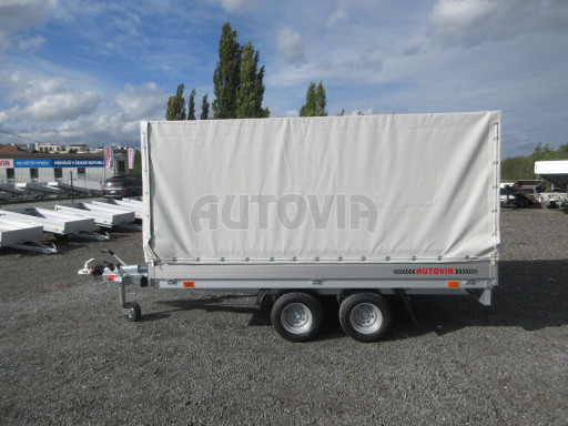 Přívěsný vozík s plachtou ZV 32 2,0T B2 3,00x1,80/1,33